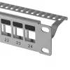 Lanberg PPKS-1024-S paigalduspaneel 1U