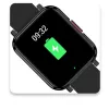 Nutikell myPhone Watch LS Must 1.85 tolline IPS