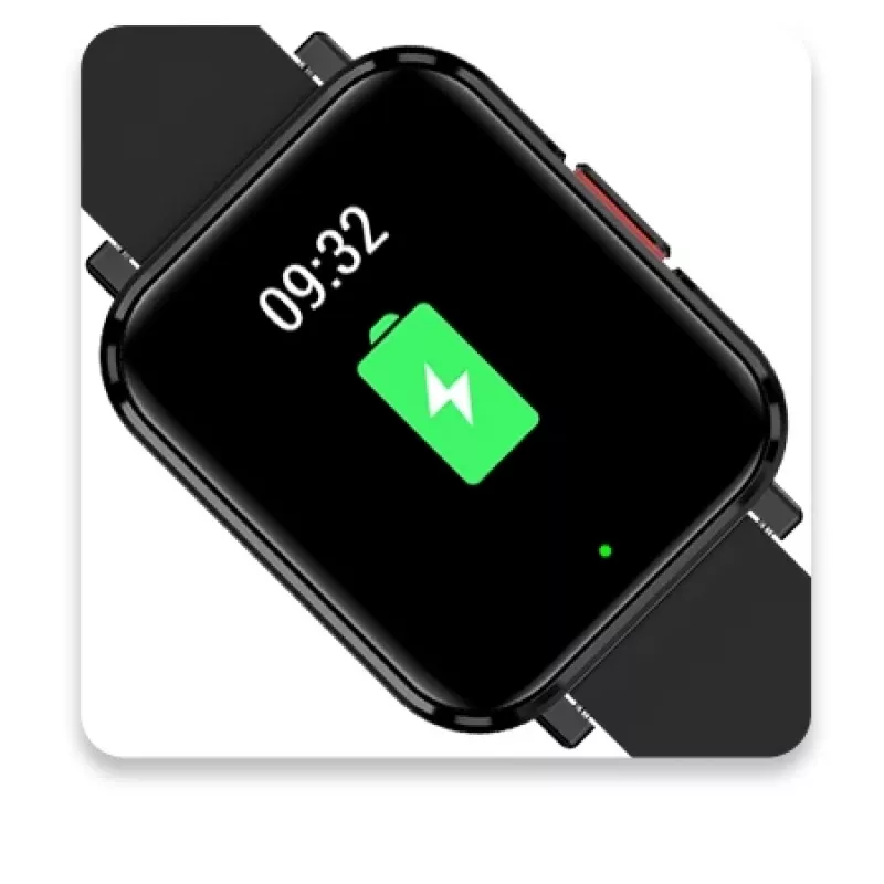Nutikell myPhone Watch LS Must 1.85 tolline IPS