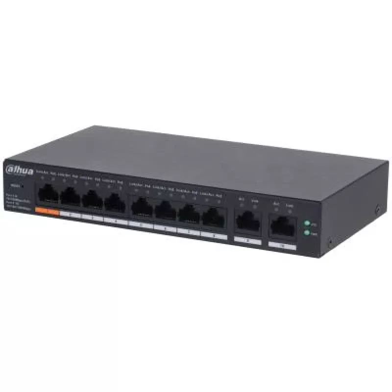 Dahua Technology DH-CS4010-8ET-60 võrgukommutaator hallatav L2 Fast Ethernet (10/100) Power over Ethernet (PoE) must