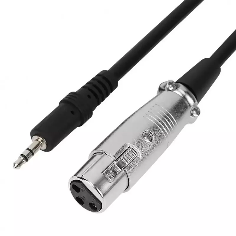 Juhtmega arvutimikrofon MEDIA-TECH MT397K XLR-sisendi, lauaaluse, 2,4 m kaabli, 20–20000 Hz, -32 dB tundlikkusega