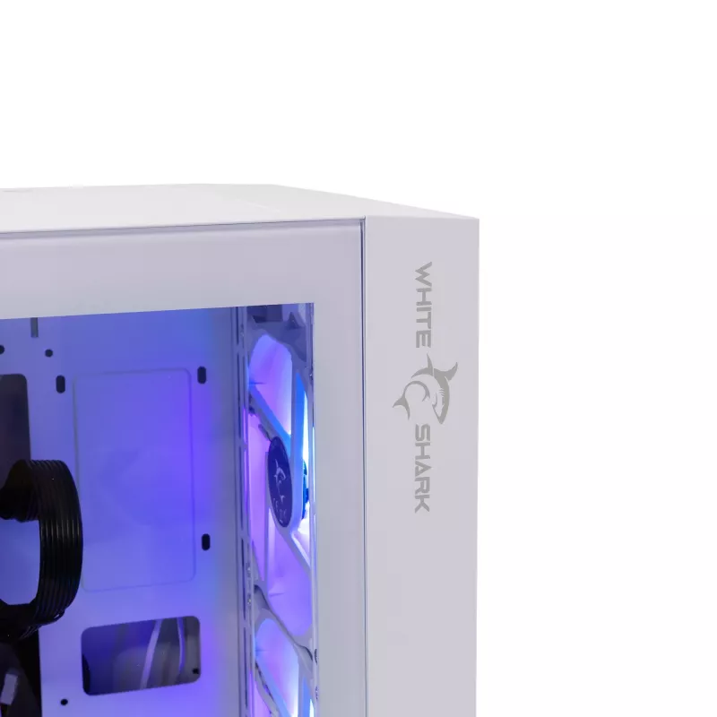 Arvutikorpus White Shark GCC-2401 Warhead-3 ATX valge