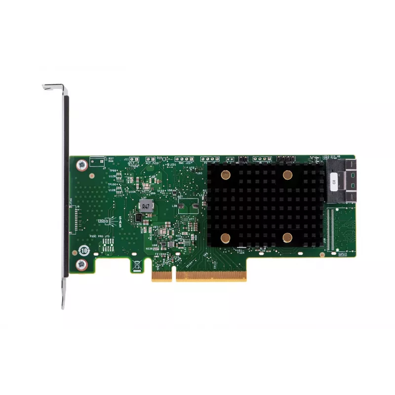 Sisemine HBA adapter Broadcom 9500-8i — PCIe SAS/SATA 12 Gbit/s, NVMe, täiskõrgus/madalprofiil
