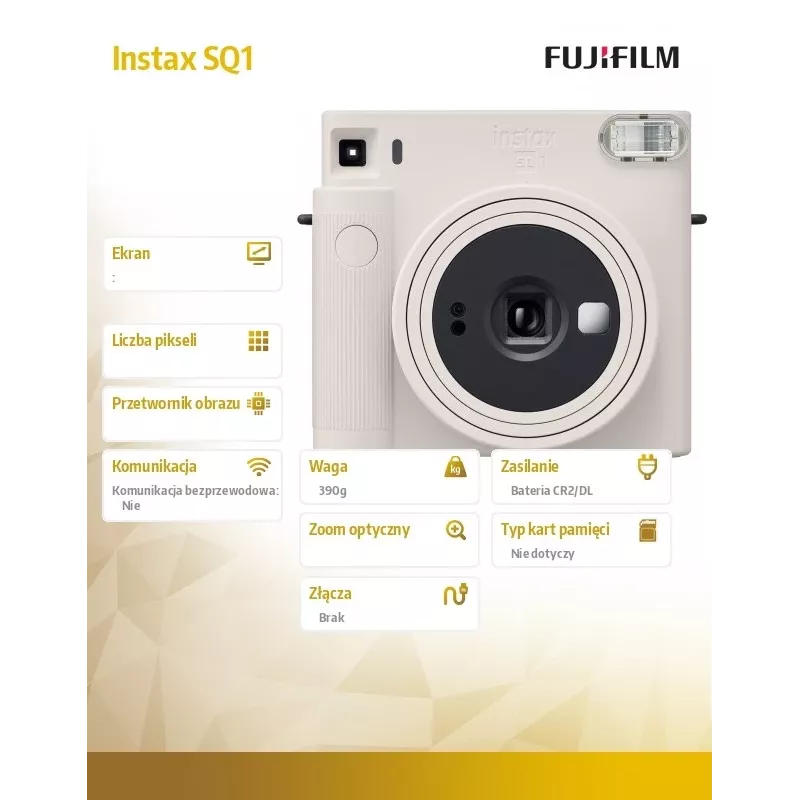Fujifilm Instax Square SQ1 62 X 62 mm Valge