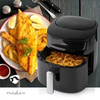 Nedis KAAF170BK kuumõhufritüür, ühekordne, 7,2 l, eraldiseisev, 1800 W, must