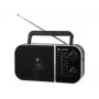 Kaasaskantav analoograadio BLOW RA6 AM/FM – patareitoitega AM- ja FM-vastuvõtt, kõrvaklappide pesa