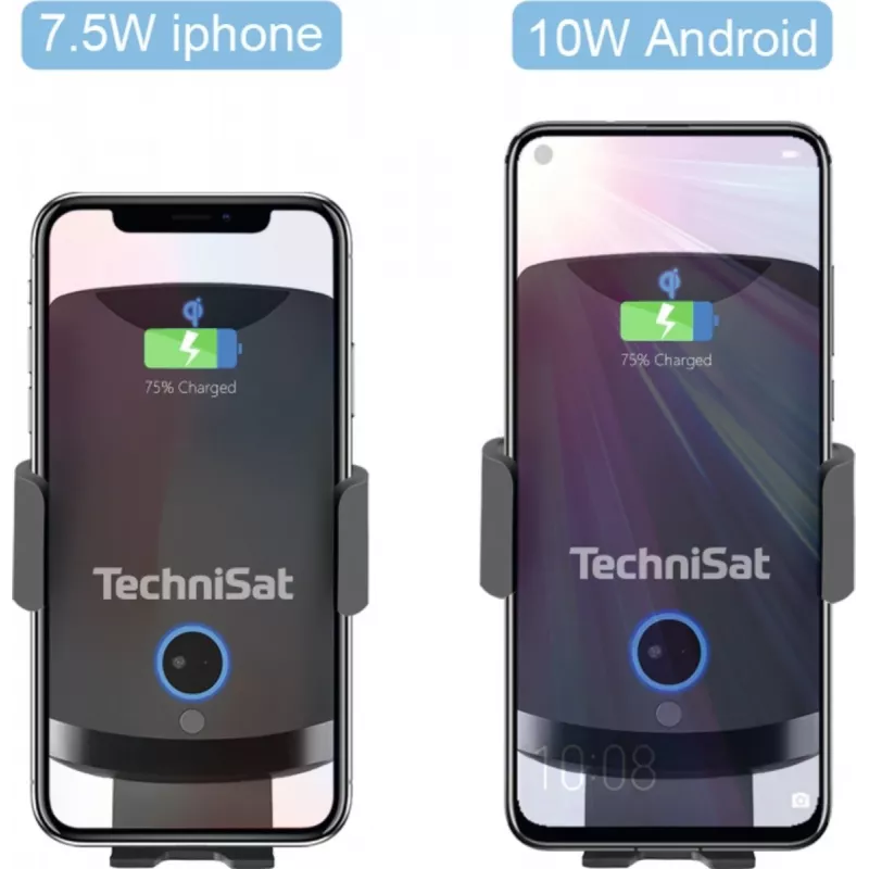TECHNISAT TechniSat SmartCharge 2 nutitelefoni ja tahvelarvuti hoidik integreeritud laadimistoega