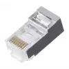 LANBERG RJ-45 pistikupesa PLS-5000EZ, Cat5e, F/UTP (FTP), hall, 100 tk