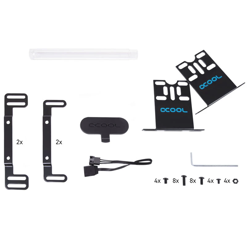 Pump & reservoir Alphacool 15381 Acrylic Aluminium plastik Must Transparent