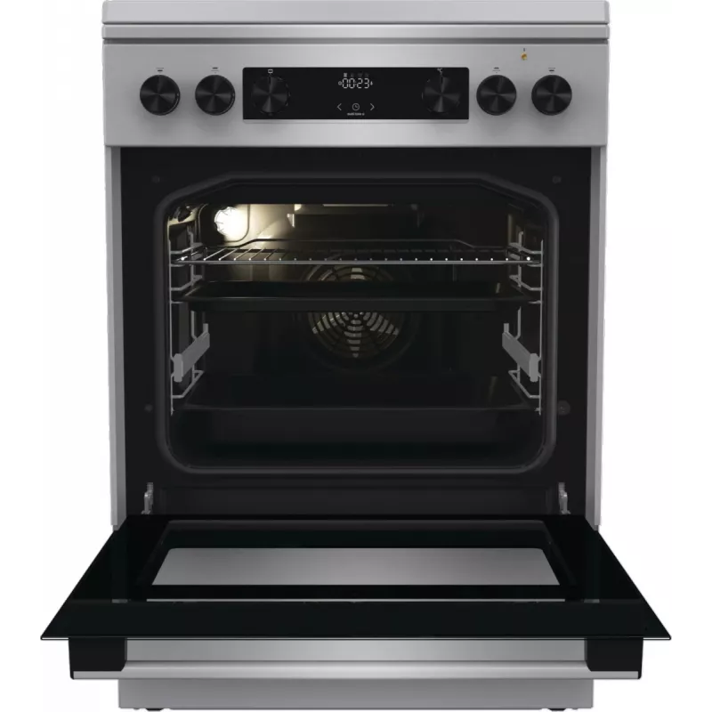 Gorenje GKS6C71XF vabalt seisev pliit hõbedane