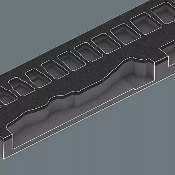 Vahtplastist sisetükk Zyklop 3/8 inch 8000 C, komplekt