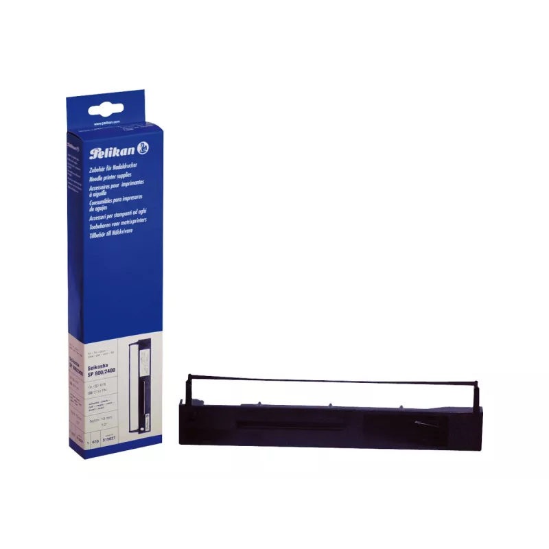Pelikan Must - 13 mm x 14 m - lint - SEIKOSHA SL-80, SP-1000, 1200, 1600, 180, 1900, 2000, 2400, 800 jaoks