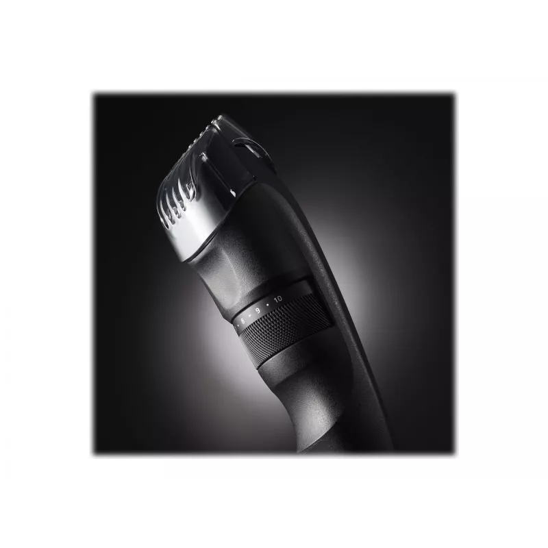 Habemetrimmer Panasonic ER-SB40-K803 — 0,5–10 mm, 19 astet, Li-Ion, juhtmega/juhtmevaba, must