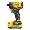 Stanley SFMCF820D2K kruvikeeraja/löökkeeraja 2900 p/min Must, Kollane