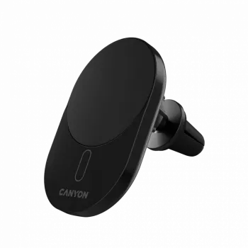 Juhtmevaba autolaadija CANYON OnGrip 105 15W Qi2 juhtmevaba must