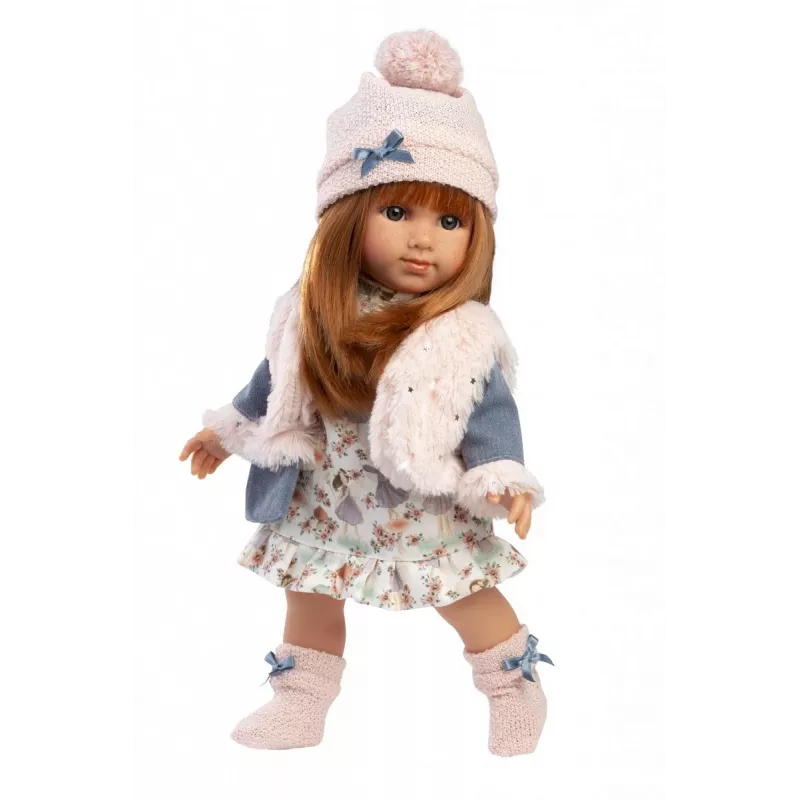 Nukk Llorens Nicole 35 cm — realistlikud näojooned, pehme keha, beebinukk