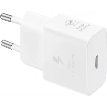 Toiteadapter Samsung EP-T2510XWEG 25 W USB-C kiirlaadija, USB-C väljund