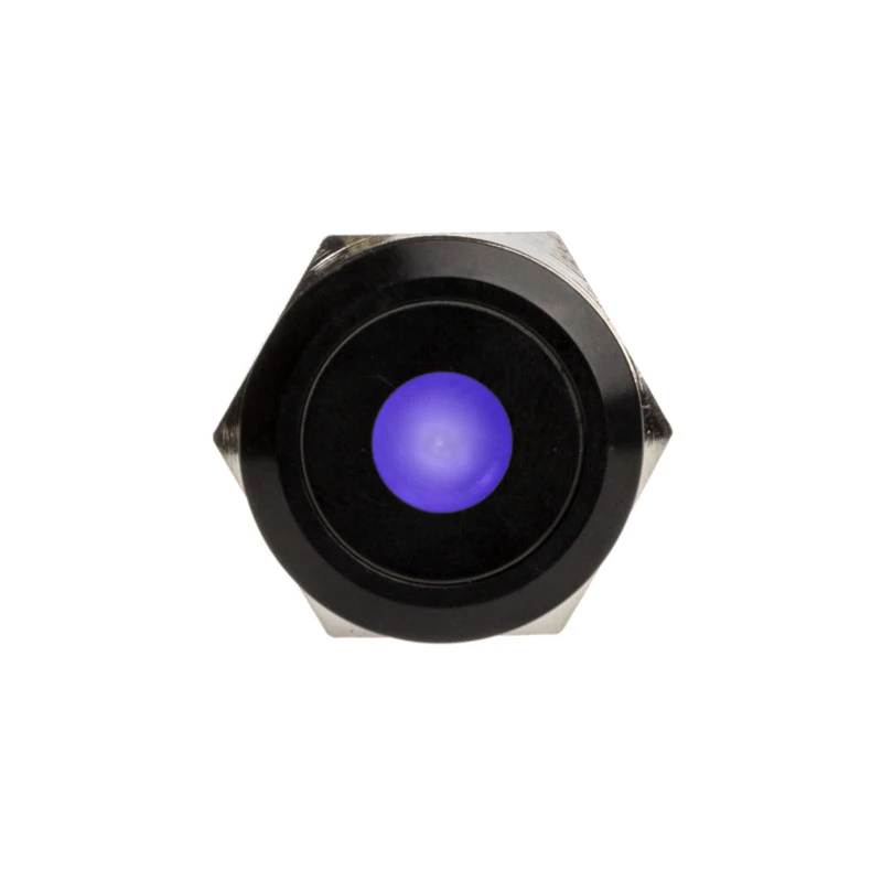 DimasTech Vandalism Switch/Button 19mm Mustline Dot RGB PD218