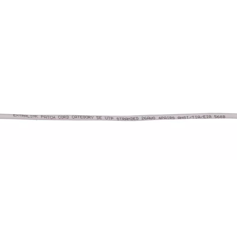 Etherneti harukaabel Extralink Cat 5e UTP, 10 m, RJ-45–RJ-45, hall