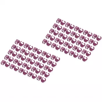 Digitus A-CC-MG Etherneti ühenduskaabli klambrid magenta