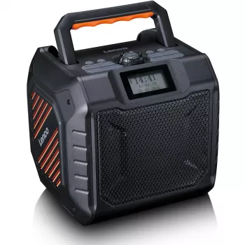 Kaasaskantav digiraadio Lenco ODR-160GY hall FM/AM digitaalse tuuneriga ja kompaktse disainiga