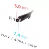 Toiteadapter Akyga AK-ND-57 sülearvutitele 19,5 V 130 W 6,7 A, sisend 100–250 V, siseruumidesse, must