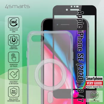 Mobiiltelefoni ümbris 4smarts 360° Starter Set 11.9 cm läbipaistev