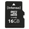 MÄLU MICRO SDHC 16GB C10/W/ADAPTER 3413470 INTENSO
