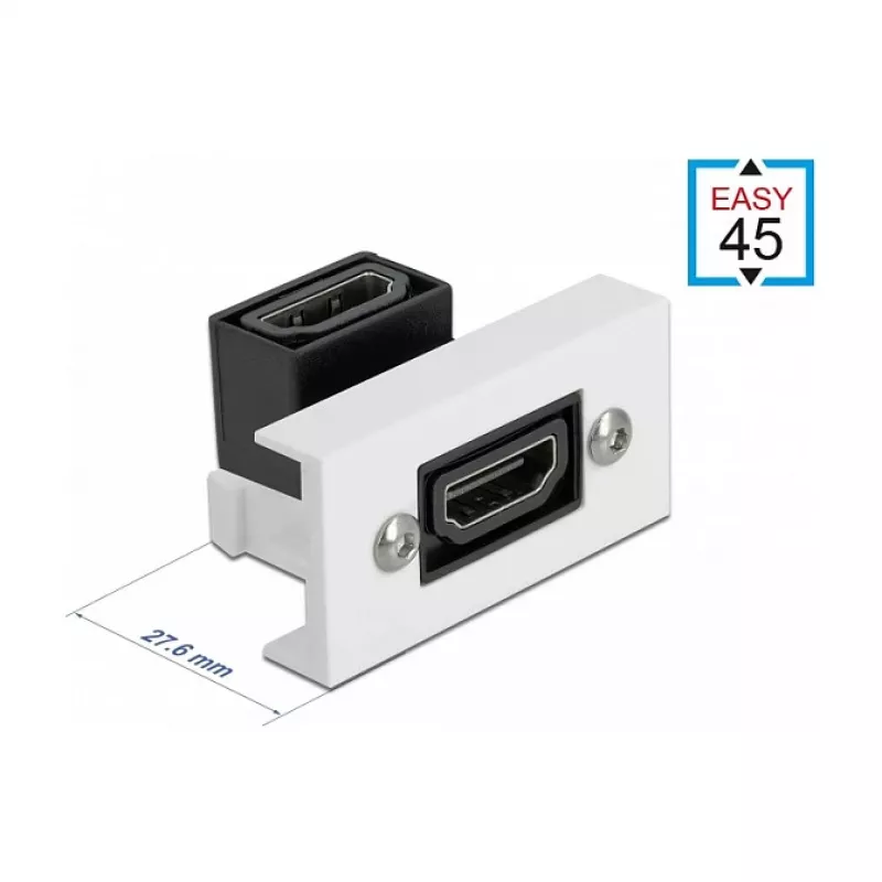 HDMI-moodul DeLOCK Easy 45 81304 nurga all 90° 22,5 x 45 mm