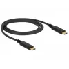 DeLOCK 85531 USB-kaabel USB 3.2 Gen 2 1 m USB C Must