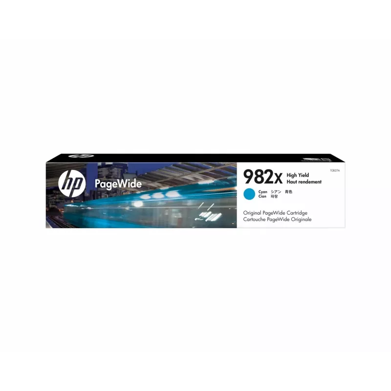 HP 982X High Yield Cyan Original PageWide kassett, tsüaan, 1 tk, 16000 lehekülge