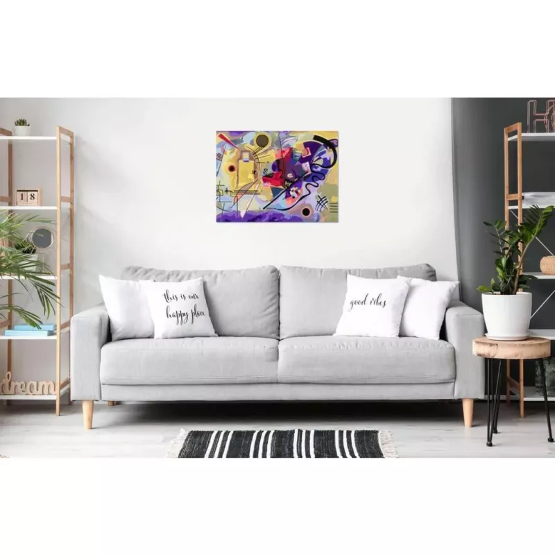 Ravensburger maalimiskomplekt CreArt ART Collection Canvas Edition Kandinsky – Kollane, punane, sinine