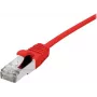 Etherneti patch-kaabel Dexlan 858730 CAT6a S/FTP 1 m, punane