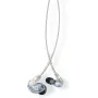 Shure SE215 Pro juhtmega kõrvaklapid lavale/studiosse, läbipaistev