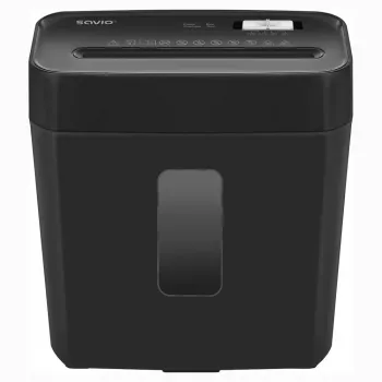 Paberipurustaja SAVIO ND-01, ristlõige 4 x 32 mm, 11 L mahuti, 230 W, must, 72 dB