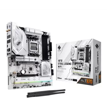 ASRock X870 Steel Legend WiFi AM5 ATX emaplaat