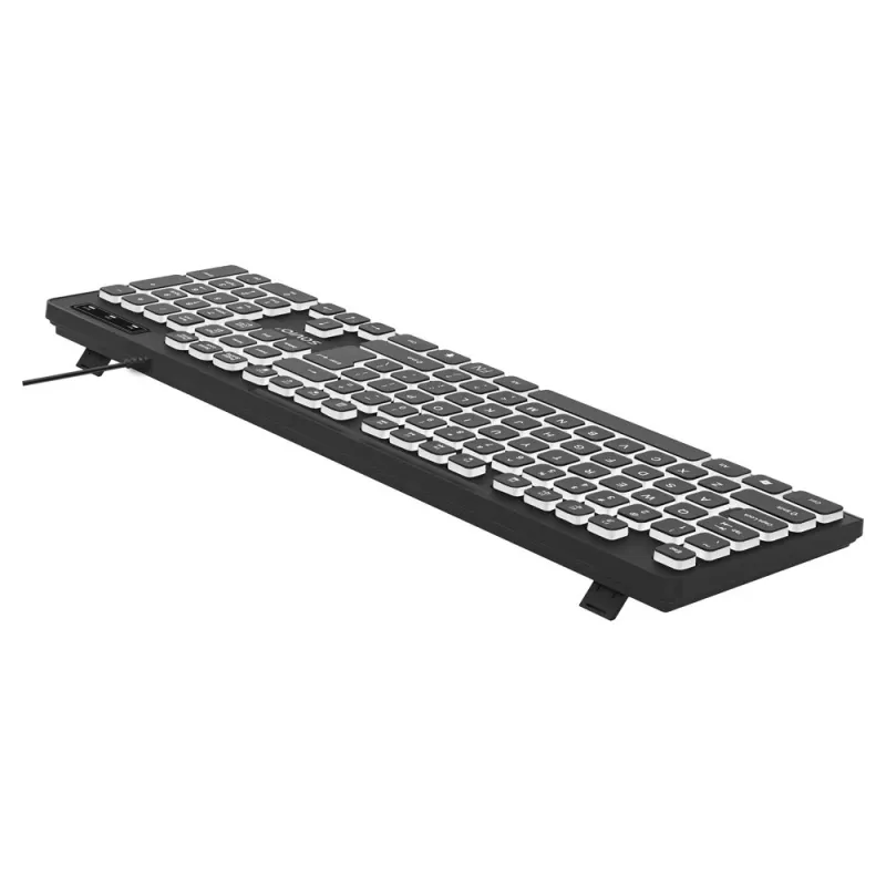 Savio KB-04 klaviatuur Kodu/Kontor USB QWERTY UK International Must