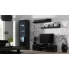 Cama TV-alus SOHO 140 must/must läikiv
