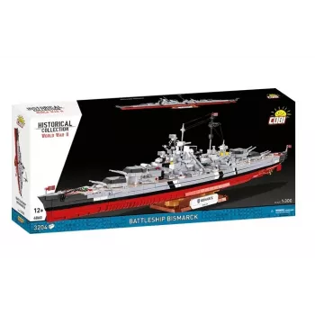 Ehituskomplekt Cobi lahingulaev Bismarck, 3204 osaga – Cobi CO BI-4860