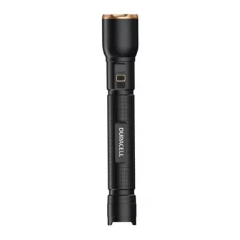 Taskulamp Duracell DF6000R kinkekarbis — kaasaskantav laetav taskulamp, must