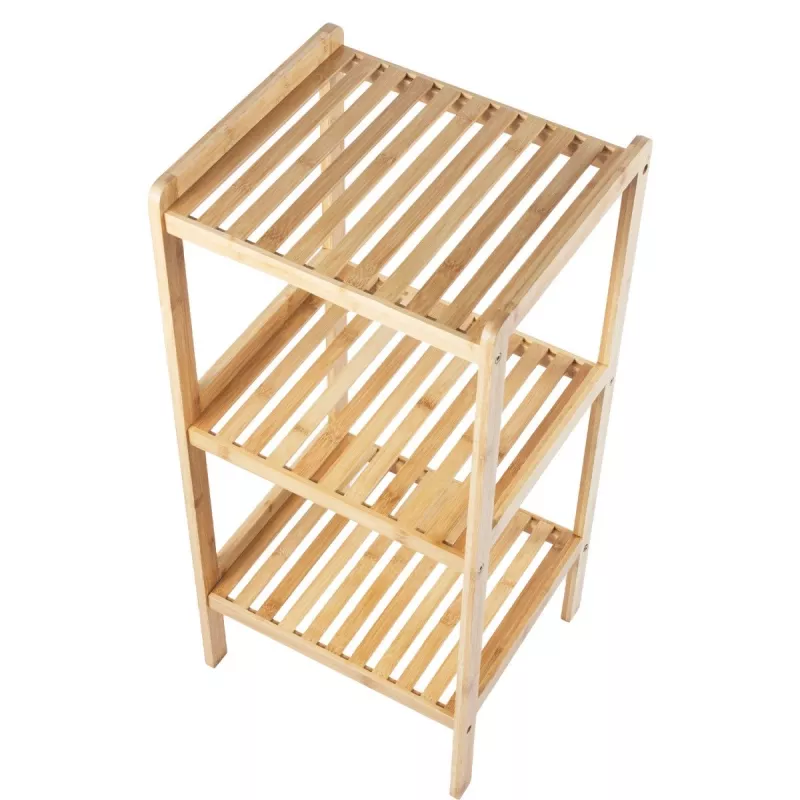 GreenBlue Bamboo Bathroom Cabinet, 370x330x780mm, 3 Shelves, GB321