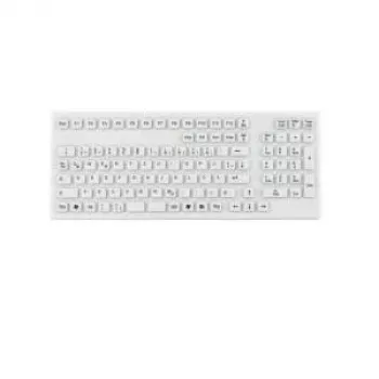 Klaviatuur GETT KG19268 USB QWERTZ saksa valge