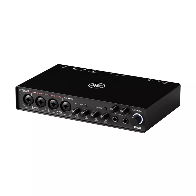 Audio/MIDI liides YAMAHA URX44C — kompaktne USB-heli ja MIDI-ühenduvus