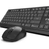 Inca IWS-519 klaviatuur ja hiir kontorisse RF juhtmevaba QWERTY Turkish must