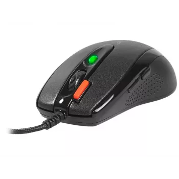 Mängurihiir A4Tech X-7120 USB Type-A mõlemakäeline 2000 DPI, 3 ms, juhtmega, must
