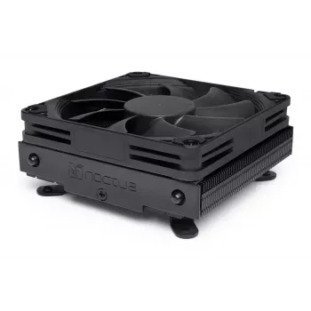 Protsessori jahuti Noctua NH-L9i chromax.Must, madalprofiilne 92 mm ventilaator, LGA1151/LGA115x/AM4 toega, 37 mm kõrgus, 95x95 mm jahutusradiaator