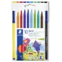 Püsimarker kuulotsaga Staedtler 326 C10 Sorditud värvid 10 tk