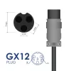 Akyga AK-EV-11 laadija 36 V elektritõukeratastele, 42 V / 2 A 84 W, GX12 3-pin 9 mm, 1 m