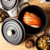Malmist pajapott Russell Hobbs 24 cm, must