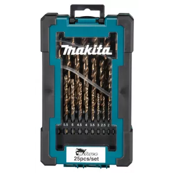 MAKITA metallitrellikomplekt HSS-G M-FORCE 25 tk. 1–13 mm